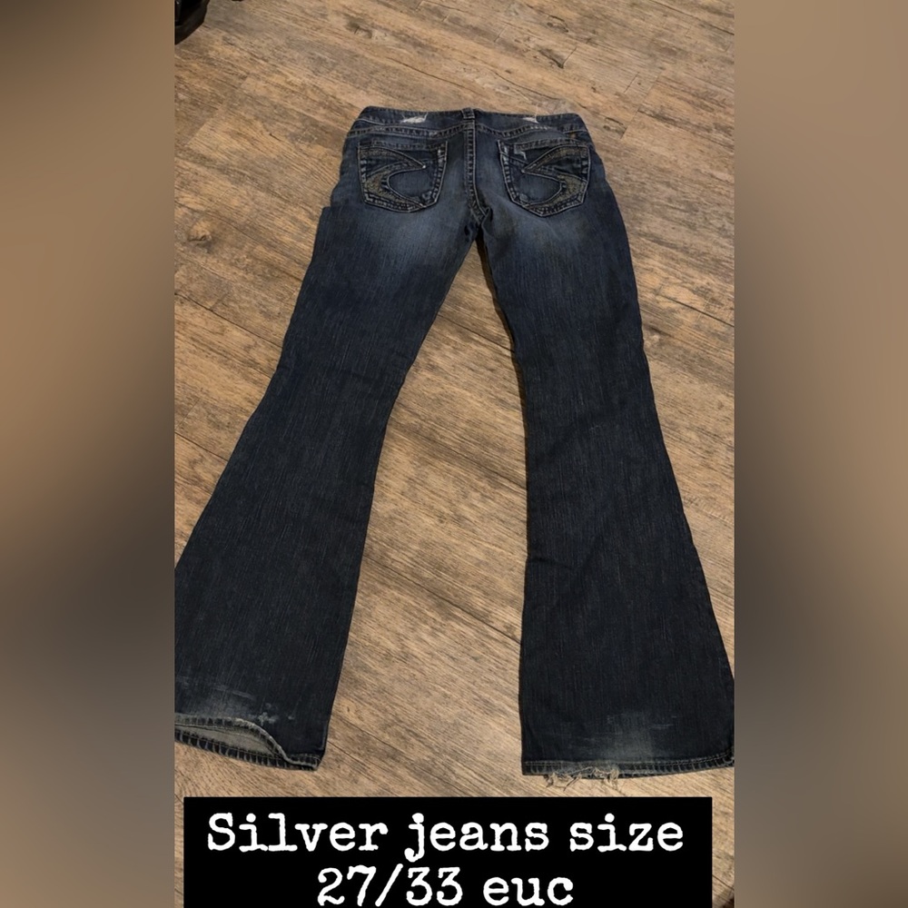 Silver jeans size 27/33